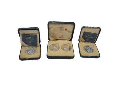 Lot 481 - FOUR X 2007 IRISH SILVER €15 COINS, in a...