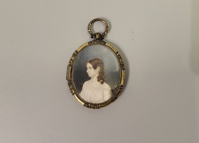 Lot 540 - ENGLISH SCHOOL, Late 18th Century miniature...