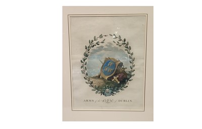 Lot 541 - JAMES MALTON (IRISH (1761–1803), 'The Arms of...