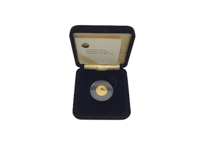 Lot 461 - A CENTRAL BANK OF IRELAND GOLD €20 PROOF COIN,...