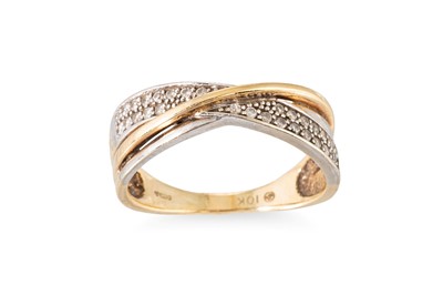 Lot 32 - A DIAMOND SET RING, mounted in 9ct yellow gold,...