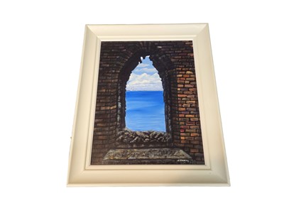 Lot 434 - JOAN STAVELEY (IRISH CONTEMPORARY), 'View of...