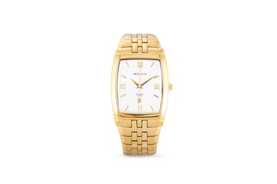 Lot 229 - A MID-SIZE D'ALTON WRISTWATCH, with date,...