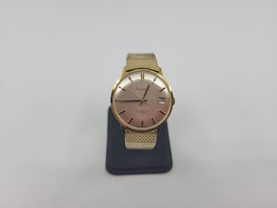 Lot 444 - AN ACCURIST SHOCKMASTER 17 JEWELS WRISTWATCH,...