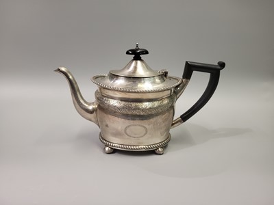Lot 511 - A GEORGE V IRISH SILVER NEO CLASSICAL REVIVAL...