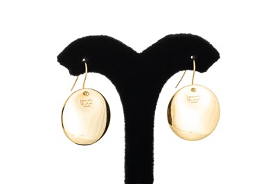 Lot 34 - A PAIR OF ELSA PERETTI FOR TIFFANY EARRINGS,...