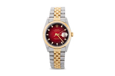 Lot 232 - A GENT'S VINTAGE ROLEX OYSTER PERPETUAL DATE...