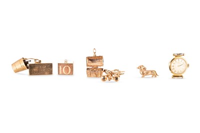 Lot 149 - AN INTERESTING COLLECTION OF VARIOUS 9CT GOLD...
