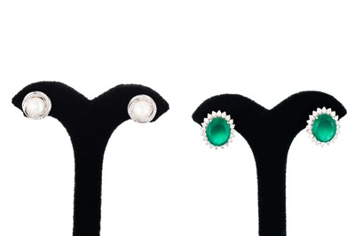 Lot 333 - A COLLECTION OF TWO SETS OF COSTUME JEWELLERY,...