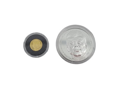 Lot 449 - THREE X TWIN GOLD & SILVER  IRISH PROOF COIN...