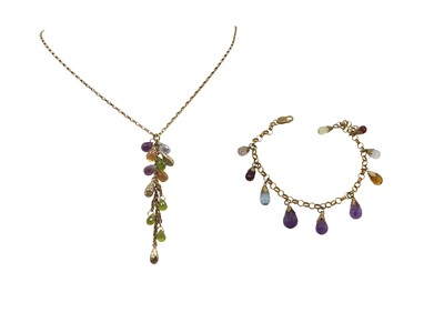 Lot 12 - VARIOUS 9CT GOLD JEWELLERY ITEMS, 35.3 g.