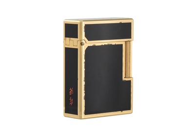 Lot 65 - A DUPONT ENAMEL LIGHTER, marked Dupont, Paris,...