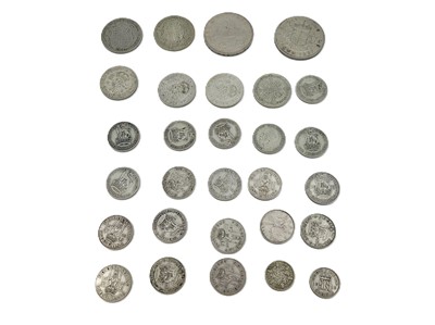 Lot 487 - A BAG OF 1920-1946 ENGLISH 50% SILVER COINS,...