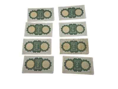 Lot 506 - EIGHT X 1941-1944 £1 WARCODE IRISH LAVERY...