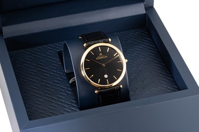 Lot 410 - A GENT'S HERBELIN WRISTWATCH, boxed & papers,...