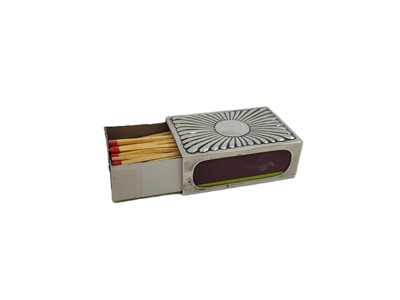 Lot 551 - A LATE VICTORIAN SILVER MATCH BOX, by Asprey &...