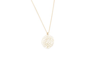 Lot 51 - A PENDANT OF CELTIC DESIGN BY DECLAN KILLEN,...