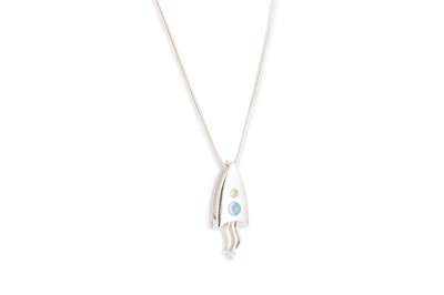 Lot 115 - A STONE SET PENDANT BY DECLAN KILLEN, of...