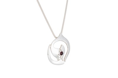 Lot 119 - A PENDANT BY DECLAN KILLEN, of abstract open...