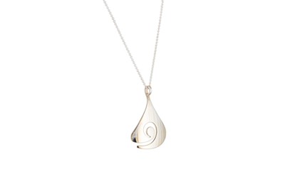 Lot 120 - A PENDANT BY DECLAN KILLEN, of abstract open...