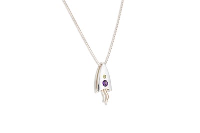 Lot 121 - A STONESET PENDANT BY DECLAN KILLEN, of...