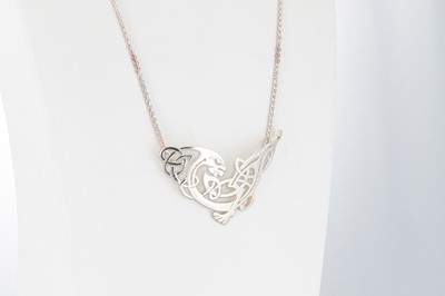 Lot 123 - A PENDANT BY DECLAN KILLEN, of Celtic knot...