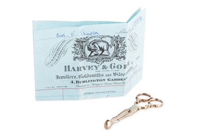 Lot 526 - A PAIR OF GEORGIAN ENGLISH SILVER SUGAR TONGS,...