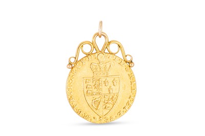 Lot 454 - A 1798 FULL 22CT GOLD GUINEA GEORGE II ENGLISH...