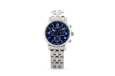 Lot 417 - A GENT'S TISSOT WRISTWATCH, stainless steel...