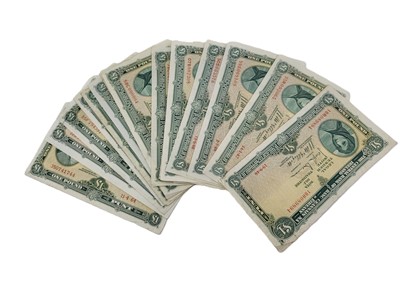 Lot 511 - A COLLECTION OF 20 X 1946-1964 LAVERY £1 IRISH...