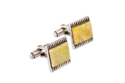 Lot 466 - A PAIR OF IRISH CONNEMARA  MARBLE SET...