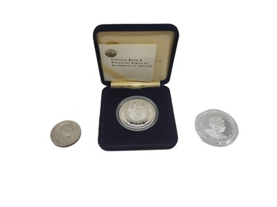 Lot 360 - A 2017 ISLE OF MAN 1 OZ SILVER ANGEL COIN,...