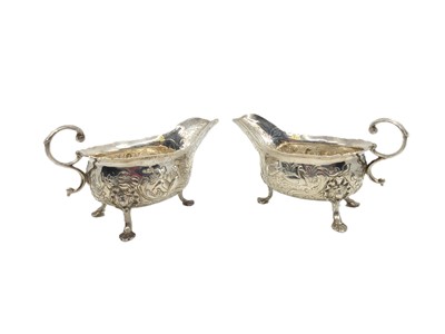 Lot 469 - AN IMPRESSIVE PAIR OF GEORGE III IRISH...