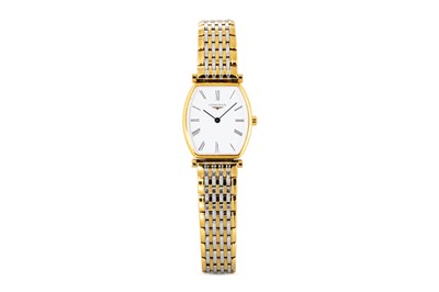 Lot 399 - A LADY'S LONGINES WRISTWATCH, ultra thin,...