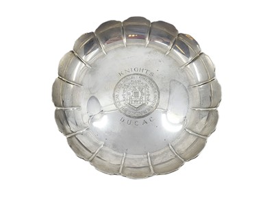 Lot 439 - A MODERN IRISH SILVER STRAWBERRY DISH, ref T.C....