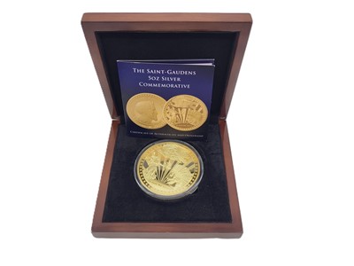 Lot 374 - A COLLECTION OF SILVER MEDALS & STAMPS, to...