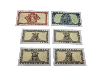 Lot 376 - A COLLECTION OF LADY LAVERY IRISH BANKNOTES,...