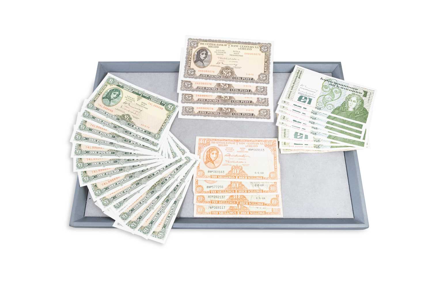 Lot 377 - CONSECUTIVE LADY LAVERY IRISH BANKNOTES: 4 x...