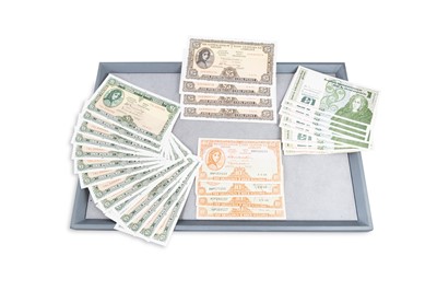 Lot 377 - CONSECUTIVE LADY LAVERY IRISH BANKNOTES: 4 x...
