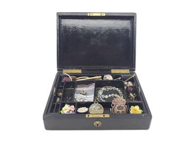 Lot 516 - A VINTAGE MID 20TH CENTURY ASPREY BLACK...