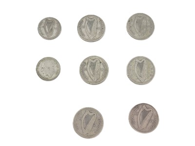 Lot 395 - A COLLECTION OF ENGLISH & IRISH SILVER COINS,...
