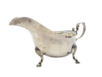 Lot 363 - AN EDWARDIAN STERLING SILVER (.925) HELMET...