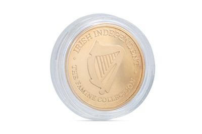 Lot 408 - A 1995 1 OZ 9CT GOLD GREAT FAMINE MEDALLION,...
