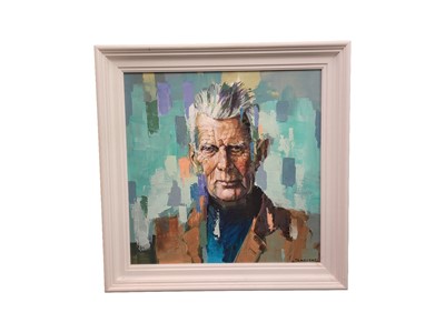 Lot 465 - TOM BYRNE (IRISH CONTEMPORARY), Portrait of...