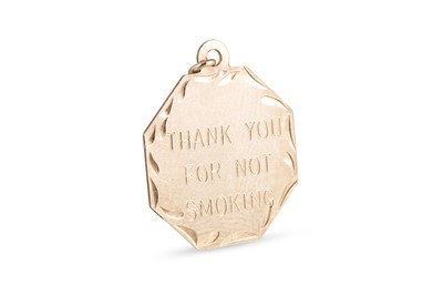 Lot 59 - THREE 9CT GOLD LOOSE CHARMS, together with a...