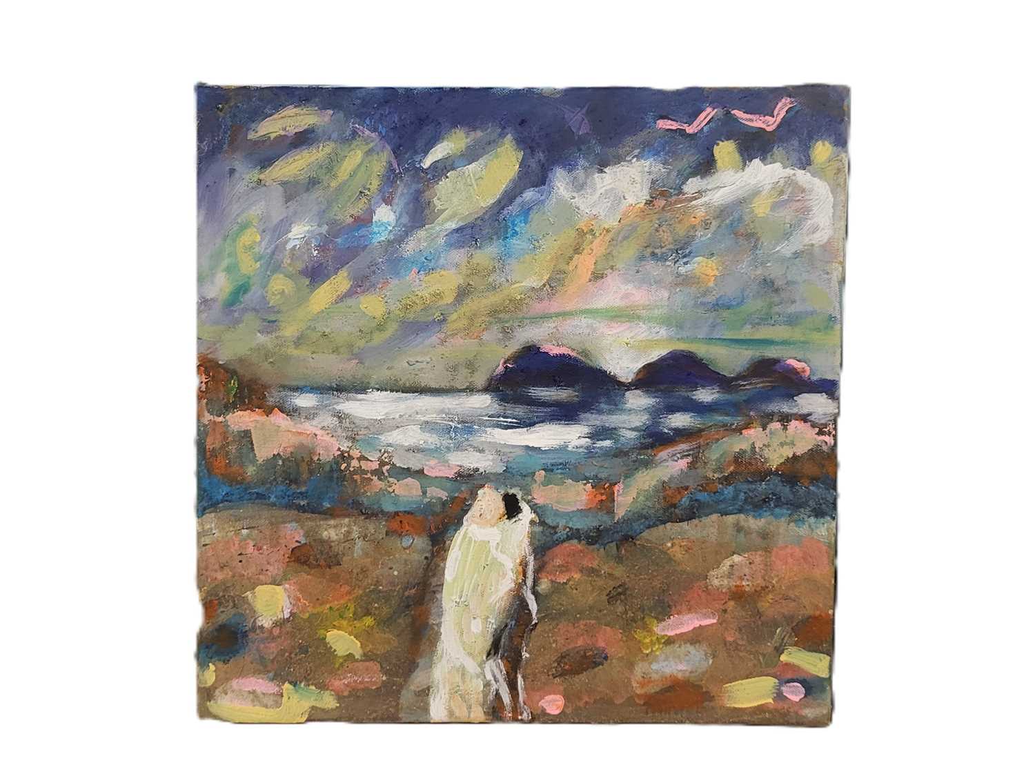Lot 468 - ANTHONY O'GRADY (Irl Contemporary) "Lovers"...