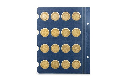 Lot 415 - AN ALBUM PAGE OF 12 X VICTORIAN 1874 - 1900...