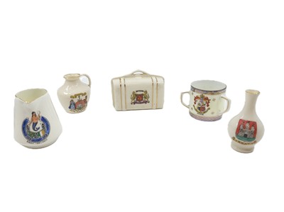 Lot 448 - A COLLECTION OF MINATURE GOSS WARE ITEMS,...