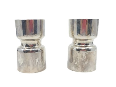 Lot 360 - A PAIR OF MODERN IRISH STERLING STANDARD...