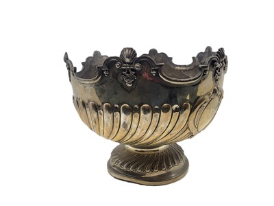 Lot 384 - A LARGE VICTORIAN STERLING SILVER (.925)...